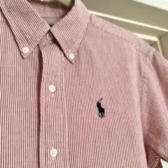 Polo by Ralph Lauren ストライプ半袖シャツ 150