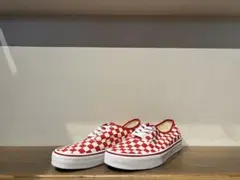 VANS AUTHENTIC checker red US正規品 赤箱 27cm