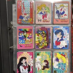 セーラームーン　カードダス復刻デザインコレクションコンプリート96枚プラス7枚