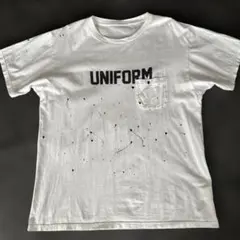 whiteline uniform experiment ロンTシャツ