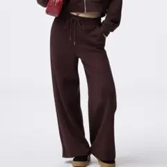 ジーユー パフスウェットバギーパンツ XL