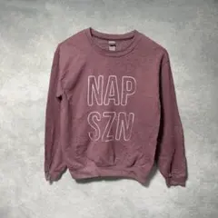 GILDAN NAP SZN スウェット パープル S 古着
