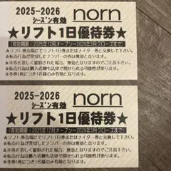 2026年最新】ノルン水上スキー場リフト券の人気アイテム - メルカリ