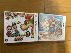 3DS マリオ&ルイージRPG3 DX ペーパーマリオスーパーシール