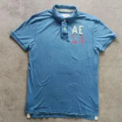 American Eagle Outfitters ポロシャツ ブルー Sのサムネイル