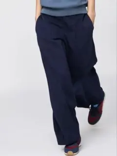 UNIQLO ユニクロC スウェットストレートパンツ ネイビー