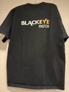 レア] Black Eye Patch Tシャツ カレッジ アーチロゴ - メルカリ