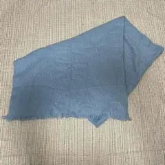 NINA RICCI カシミヤ100% ストール ブルー