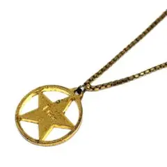 DIOR ネックレス アクセサリー GP ゴールド ペンダント 星 CDロゴのサムネイル