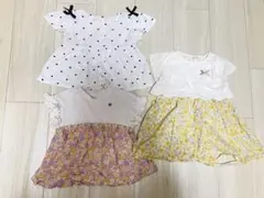 Tシャツ　ワンピース　まとめ　アプレレクール90cm