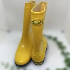 SHIPS イエロー 長靴❤️レインシューズのサムネイル