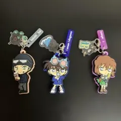 名探偵コナン×ユニバ　チャーム3点セット