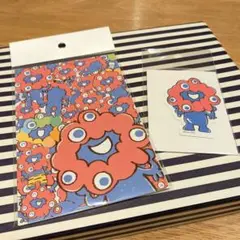 ②ミャクミャク ある日のおはなし　ポストカード(3種セット)　ステッカー　セット