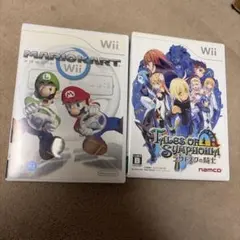Wiiソフト マリオカートWii テイルズオブシンフォニア 2本セット