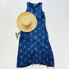 BLUE BLUE JAPAN ドット柄長袖ワンピース 429 - メルカリ