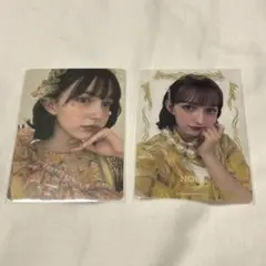 FRUITS ZIPPER 早瀬ノエル トレカ2枚セット