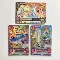 【非売品・フルコーデ】アイカツカード オデットスワン 映画特典 3枚セット 非売品・フルコーデ】アイカツカード オデットスワン 映画特典 3枚