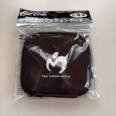 【新品、未開封】Mrs. GREEN APPLE カラビナ付クッションポーチ　黒