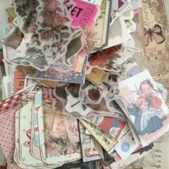 コラージュ素材メモ　ステッカー