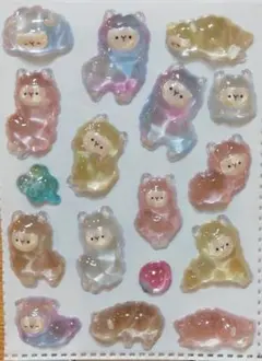 アルパカ♪ボンボンドロップシール