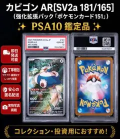 2026年最新】カビゴン ar psa10の人気アイテム - メルカリ