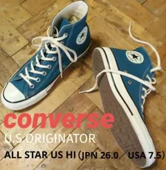 コンバースオールスター ハイカット ネイビー 25