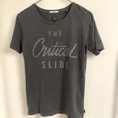 【人気】TCSS ティーシーエスエス ロゴTシャツ チャコールグレー M スリムのサムネイル