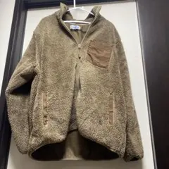GERRY ジェリー ボアフリースジャケット ブラウン もこもこ⭐️オススメ‼️