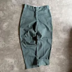 Dickies 874 ワークパンツ グリーン W30 L30 ワイド 古着
