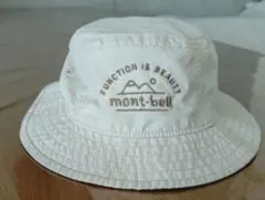 mont-bell バケットハット ベージュ　ベビー
