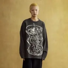 SAN SAN GEAR 23FW PYRO KNIT CHARCOAL - メルカリ