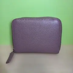 ミニ財布　くすみピンク