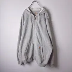 カーハート　フルジップパーカー　メンズ　L 古着　裏起毛のサムネイル