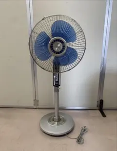 サンヨー SANYO 扇風機 EF-7KF 3枚羽根 ブルー 家電 昭和レトロ - メルカリ