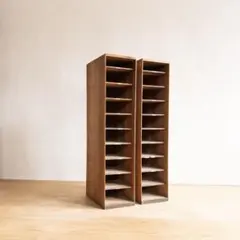 棚　収納棚　木製　2個セット　古道具　古家具　和家具　ビンテージ　アンティーク