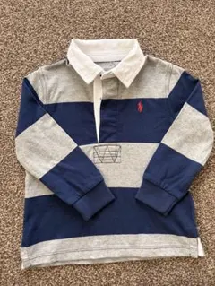 Ralph Lauren ストライプ ラガーシャツ18M（85/52）