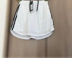 adidas IY5339 レディーススカート S ホワイト/ブラック
