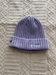 Champion ラベンダー ニット帽