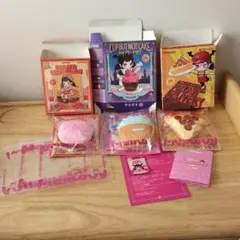 Mellojoy スクイーズ　カップケーキ　ハンバーガー　ピザ