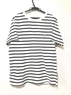 Java 半袖Tシャツ ボーダー柄 ホワイト×ブラック Mのサムネイル