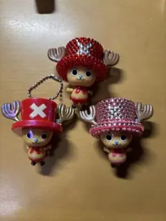 ONE PIECE チョッパー キーホルダー 3種セット