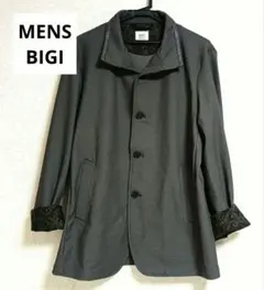 MEN'S BIGI メンズ ジャケット グレー ペイズリー裏地のサムネイル