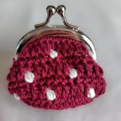 がま口　小銭入れ