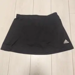 【匿名配送】adidas テニス スカート 黒 スコート