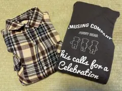 ★Lovetoxic ラブトキ チュニック シャツ 2点セット★USED