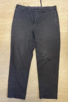 UNIQLO ユニクロ チェック柄 スラックス パンツ S