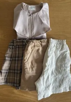❁⃘*.゜120cm 4点セット 長袖 春アウター 半ズボン