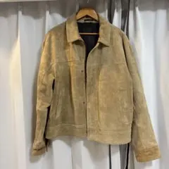 ZARA バッファロースエード　シングルジャケットL