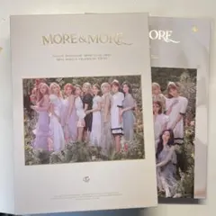 more&more twice アルバム　Bver. Cver.