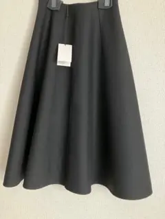 極美品 conte コンテ リバー フレアスカート DK.GRAY - メルカリ